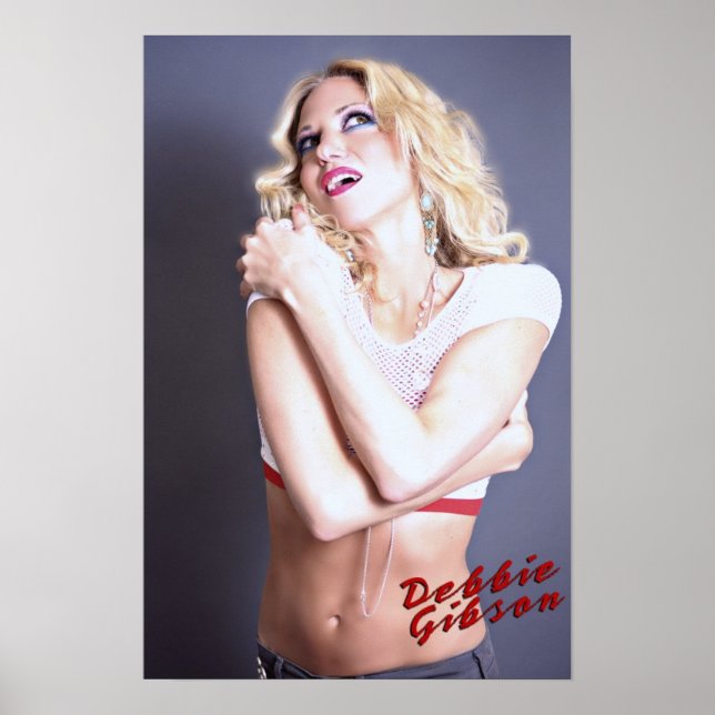 Debbie Gibson Pin-up Poster (Framsidan)