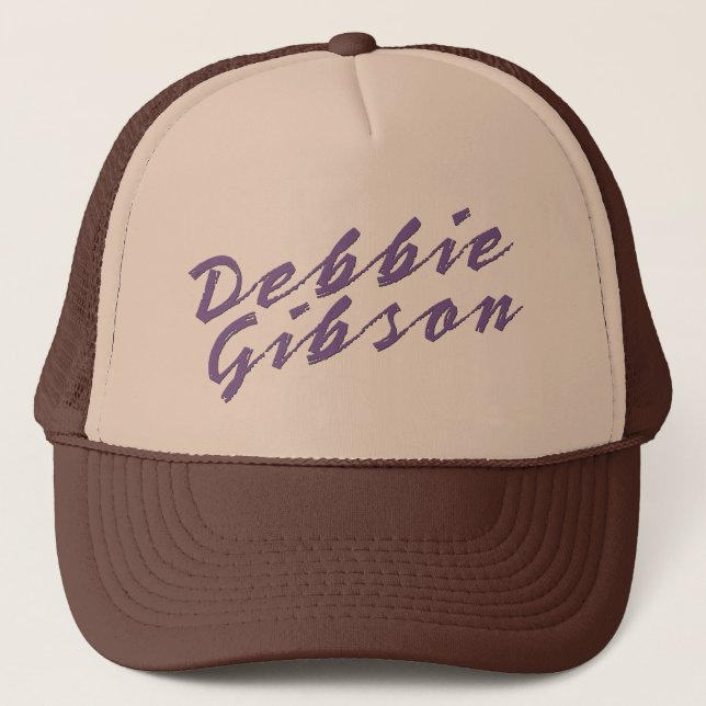 Debbie Gibson truckerkeps (Framsida)