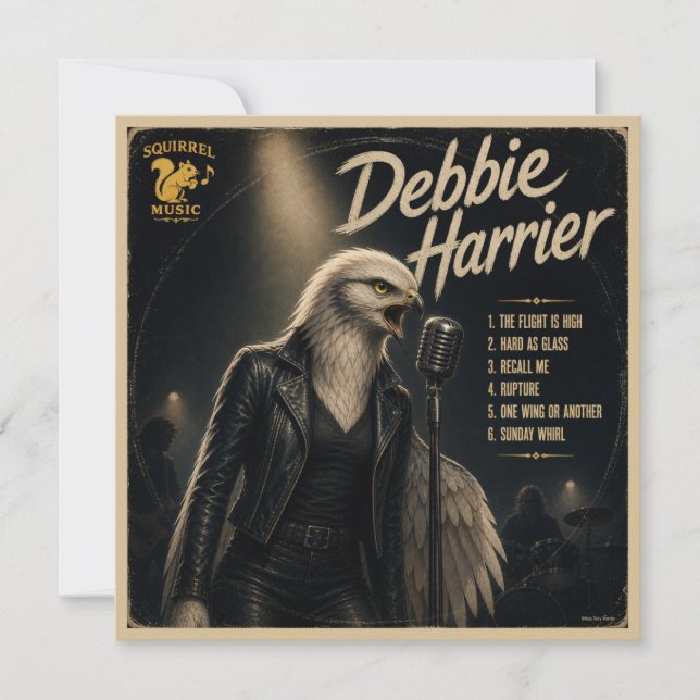Debbie Harrier-album: en parodi (Framsida)