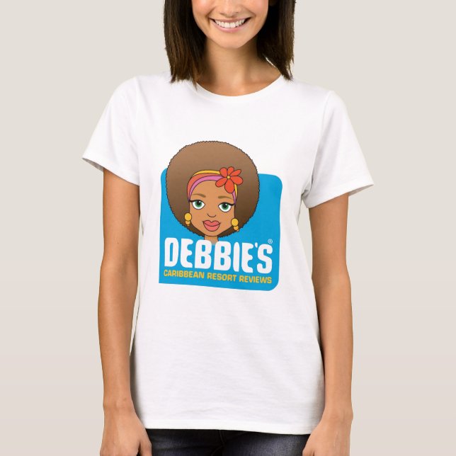 Debbies logotyp T T-shirt (Framsida)