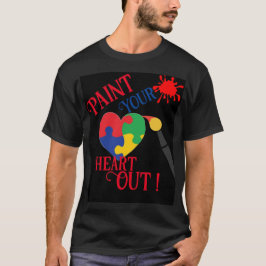 Debi, måla ditt hjärta ur T-Shirt