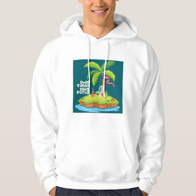 Debi tirar mas fotos Puerto Rico Hoodie (Framsida)