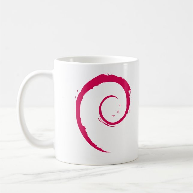 Debian mugg (Vänster)