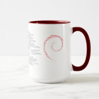 Debian mugg