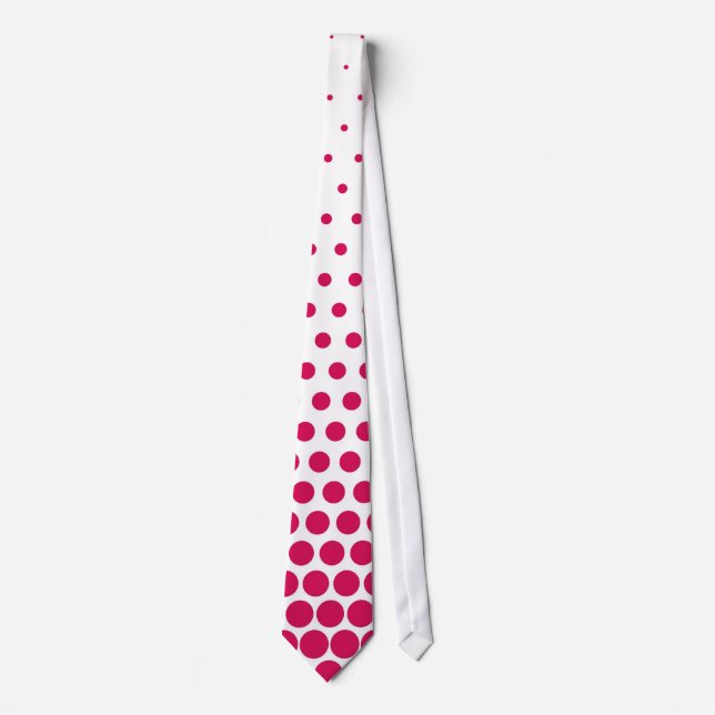 Debian Red Polka dots Modern White Slips (Framsida)