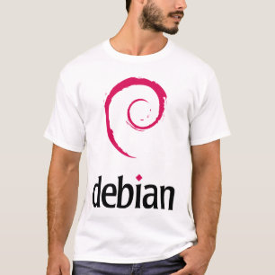 Debian skjorta tee shirt