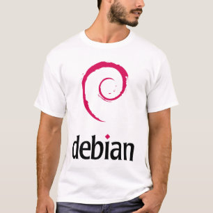 Debian T-tröja Tee Shirt