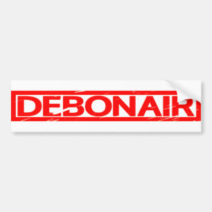 Debonair Frimärke Bildekal