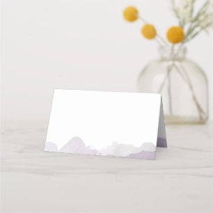 Debonair Lavender Bröllop Placeringskort