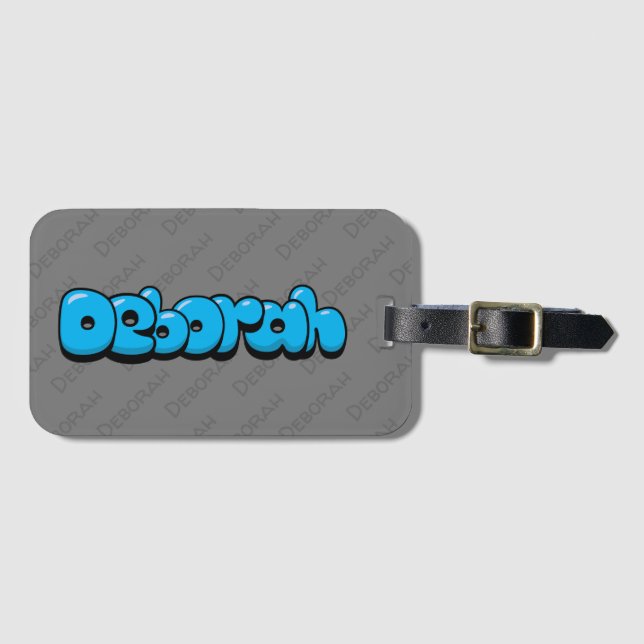 Deborah Luggage Tag Bagagebricka (Framsida horisontal)