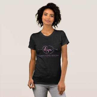 DEBORAH STEWART MISSIONS ROSA LOGOTYP T SHIRT