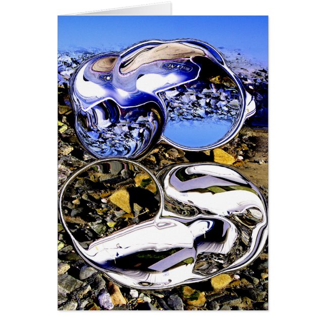 Debris från Rymden Hälsningskort (Framsidan)