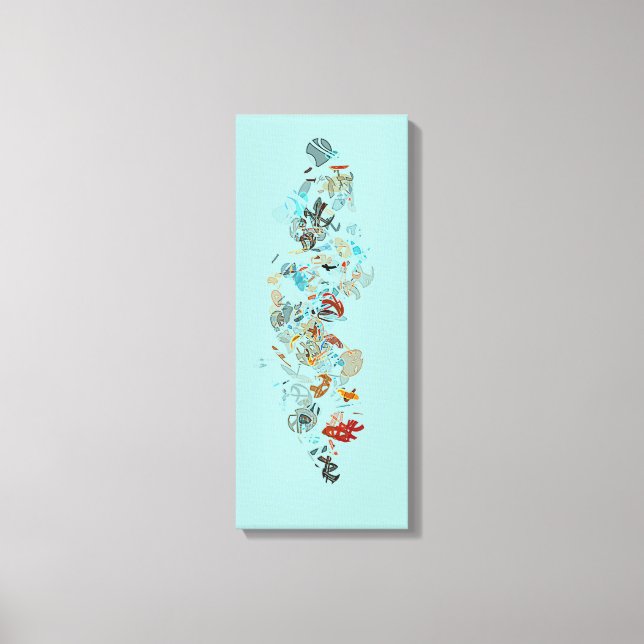 Debris II Canvastryck (Framsida)