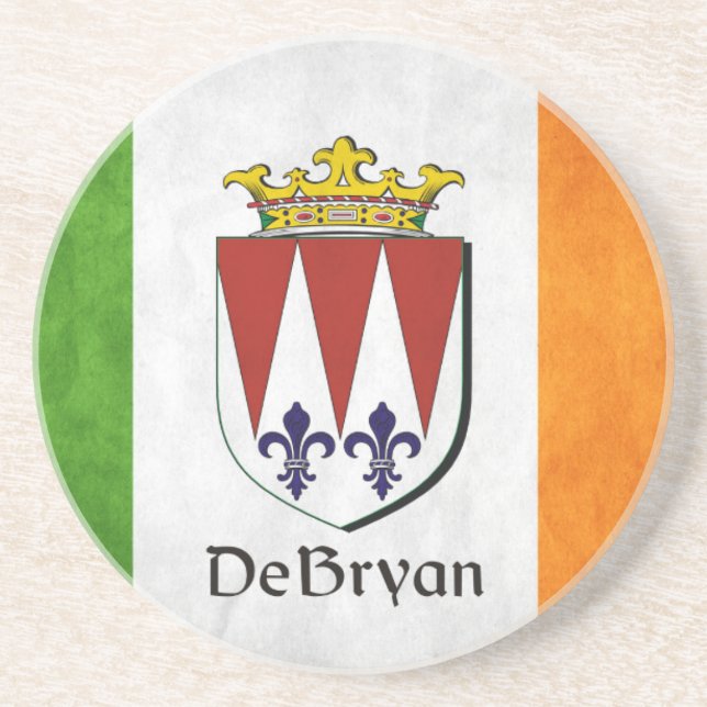 DeBryan Irish Flagga Underlägg Sandsten (Framsidan)
