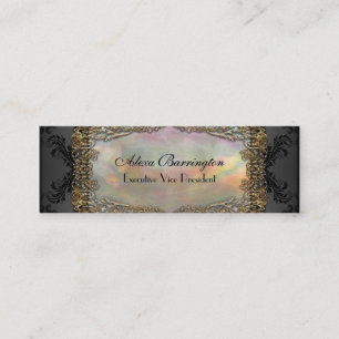 Debsaulea mager elegant professionell mini visitkort