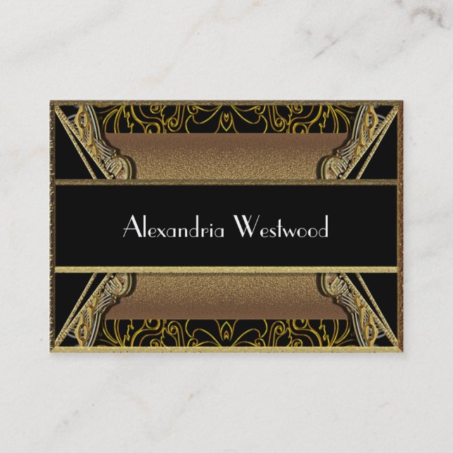 Debster Victorian Visitkort (Framsida)