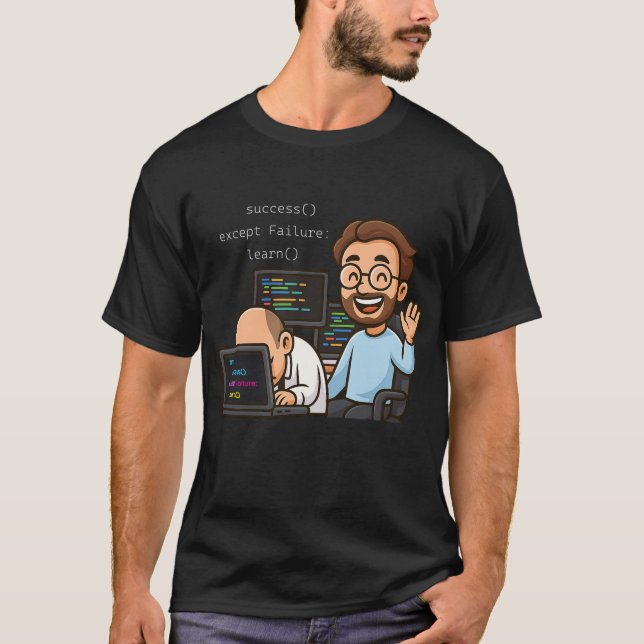 Debug Life – Funny Programmer T-Shirt (Framsida)