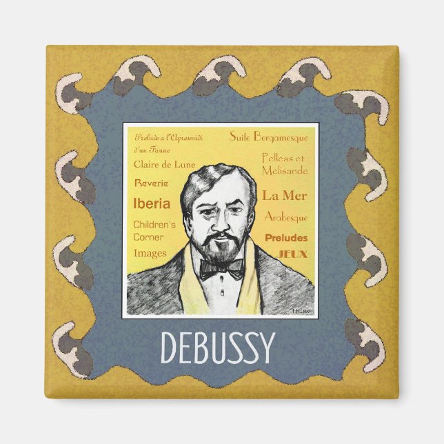 DEBUSSY MAGNET (Framsidan)