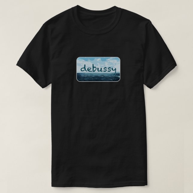 DEBUSSY T SHIRT (Design framsida)