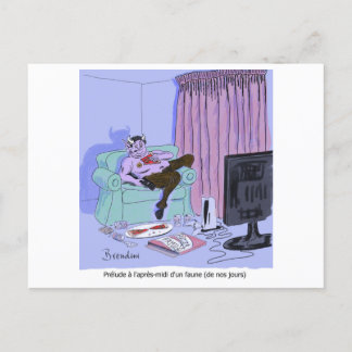 Debussy's Prélude à l'après-midi d'un faune Helg Vykort