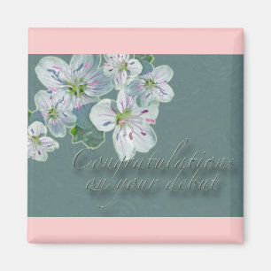 Debut Grattiss Vår Beauty Wildblomma Magnet