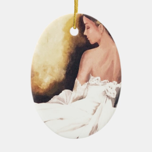 Debutant Julgransprydnad Keramik (Framsidan)