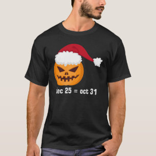 Dec 25-31 Halloween och jul T Shirt