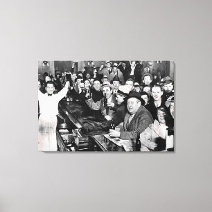 DEC 5, 1933: FÖRBUDET SLUTAR PAINTERLY CANVASTRYCK