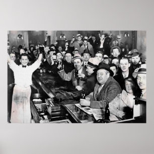 DEC 5, 1933: FÖRBUDET SLUTAR PAINTERLY POSTER