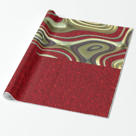 Decadent Celebrate, rött Presentpapper