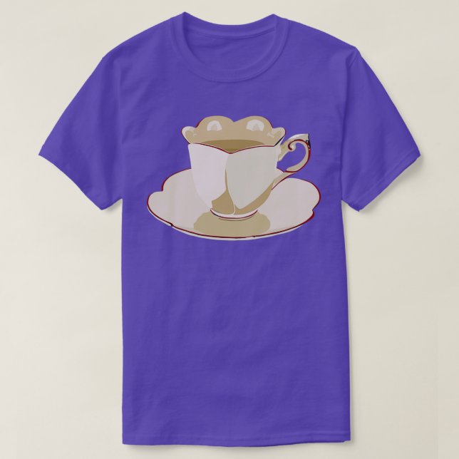 Decal decal Tea kopp T Shirt (Design framsida)