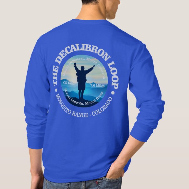 Decalibron Loop (hiking) T Shirt (Baksida)