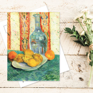 Decanter och Lemons Vincent van Gogh Vykort