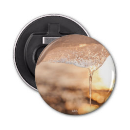 décapsuleur aimanté, photo soleil de la glace flasköppnare