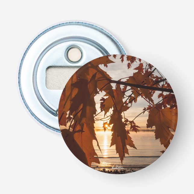 Décapsuleur photographie feuille d'érable flasköppnare (Framsidan)