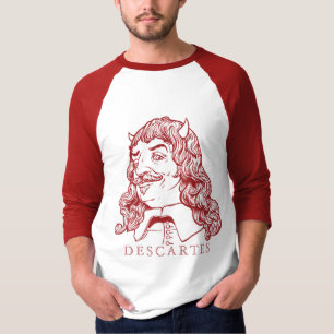 Decartes ond demonskjorta t-shirt