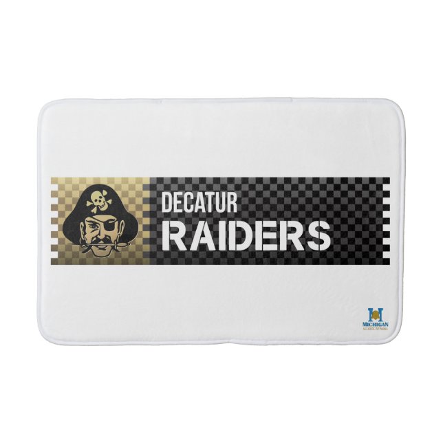 Decatur Raiders #2 Badrumsmatta (Framsidan)