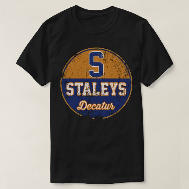 Decatur Staleys Sticker T Shirt (Design framsida)