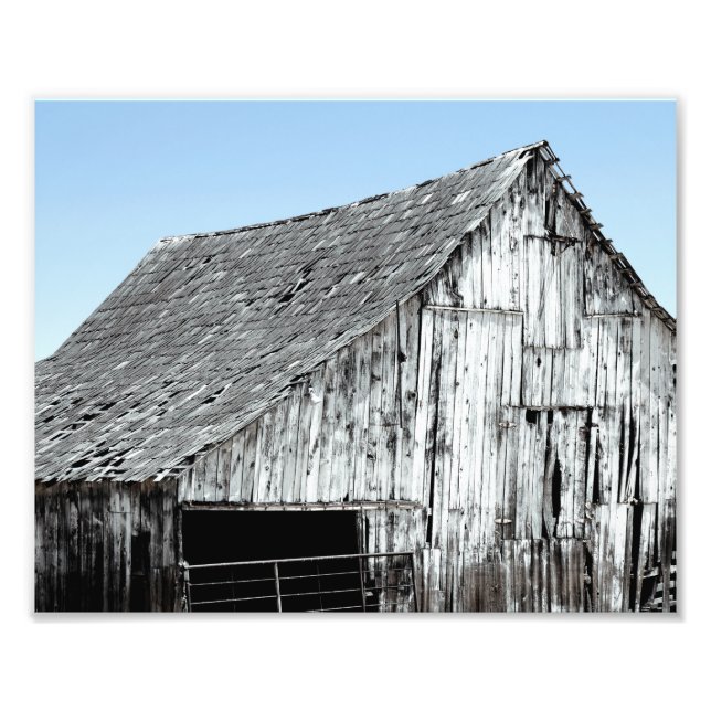 Decayed Barn Fototryck (Framsidan)