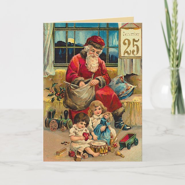 December25:e - hälsningskort för årshandel helgkort (Framsida)