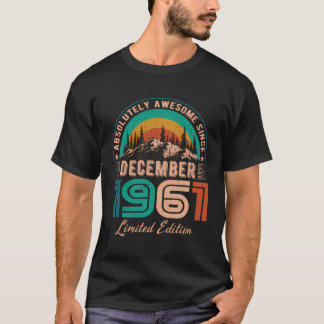 December 1961 Birthday Fantastisk Sedan december 1 T Shirt