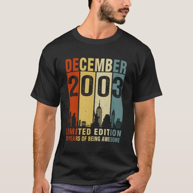 December 2003 20 års vistelse i Fantastisk T Shirt (Framsida)