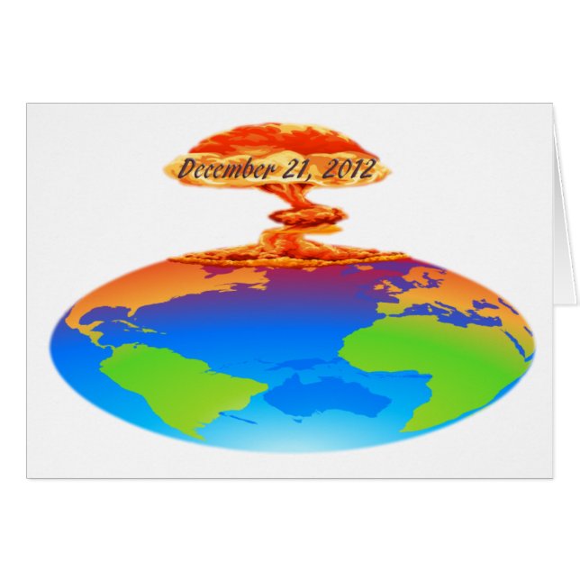 December 21, 2012 hälsningskort (Framsidan Horizontal)