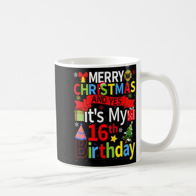 December 25th Merry Christmas And Yes It's My 16th Kaffemugg (Höger)