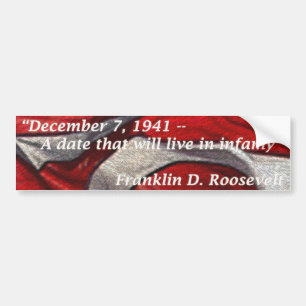 December 7, 1941 - en datera som ska direkt i bildekal