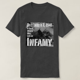 December 7, 1941 pärlemorfärg hamn t-shirt