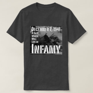 December 7, 1941 pärlemorfärg hamn t-shirt