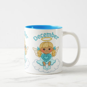 December Angel kaffe Birthstone mugg