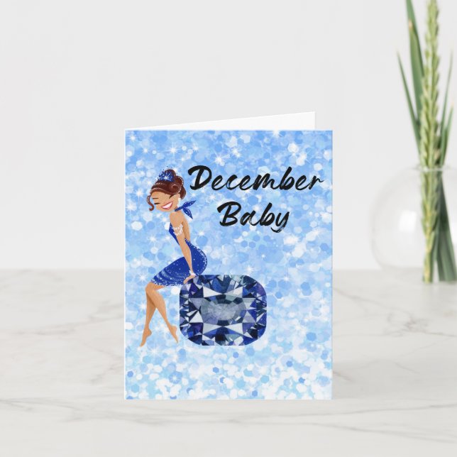 december Baby Kort (Framsida)