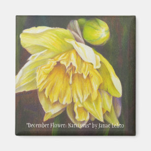 "December blomma: Pingstlilja" vid Janae Lehto Magnet